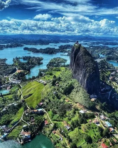 El Peñón de Guatapé.